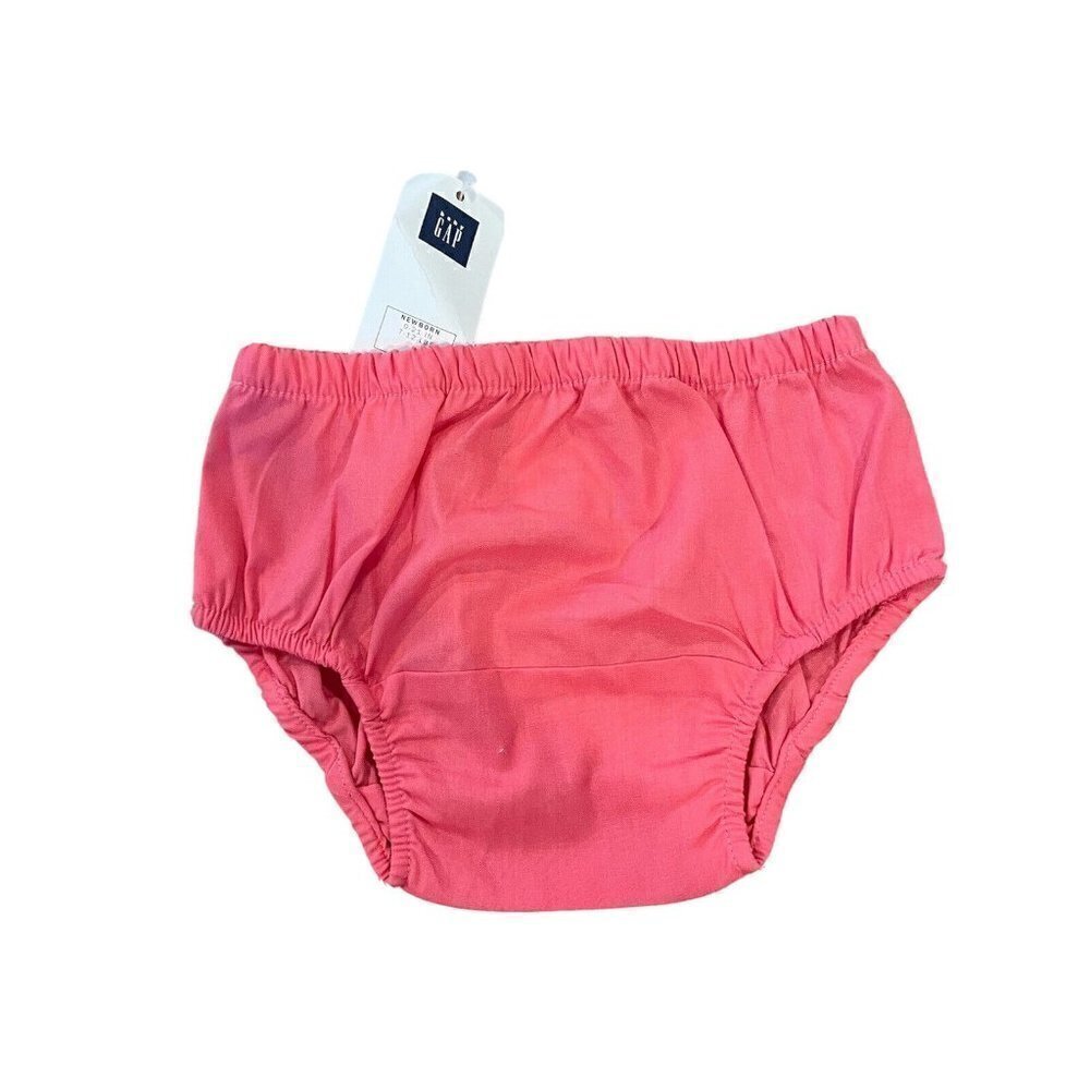 Baby Gap Girls Diaper Cover Bloomers Pants Newborn 0-3 Months 7-12 Pounds Pink